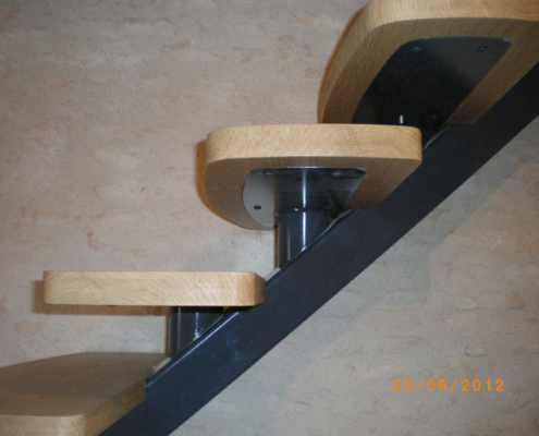 Soudure escalier interieur Pumatlantic